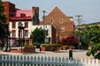 Heritage buildings on Sycamore St. Petersburg, VA.