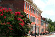 223-211 High Street heritage row houses in Old Town Historic District. Petersburg, VA.