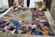 Crazy quilt at Centre Hill. Petersburg, VA.
