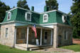 Caretaker's house at Poplar Grove National Cemetery of Petersburg National Battlefield. Petersburg, VA.
