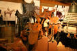 Collection of U.S. Army saddles at Quartermaster Museum. Petersburg, VA.