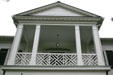 Upper porch of Magnolia Grange. Chesterfield, VA.