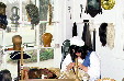 A Williamsburg wig maker. Williamsburg, VA.