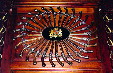 Pistols displayed in Governor's Palace. Williamsburg, VA.