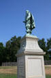 Captain John Smith statue by William Couper at Jamestown Colonial National Park. Jamestown, VA.