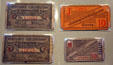 Jamestown Tercentennial Exposition admission tickets in Jamestown National Park Museum. Jamestown, VA.