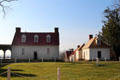 Kitchen building & other outbuildings at Mt Vernon. Washington, VA.