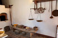 Bread oven area in kitchen at Mt Vernon. Washington, VA.