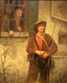 Compassionate Enemy painting by Julian Scott at Bennington Museum. Bennington, VT.
