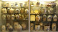 Stoneware crock study gallery at Bennington Museum. Bennington, VT.