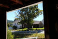 General Store & Coolidge birthplace house at President Calvin Coolidge State Historic Park. Plymouth Notch, VT.