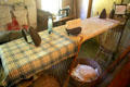 Laundry room in Coolidge Homestead at President Calvin Coolidge State Historic Park. Plymouth Notch, VT.