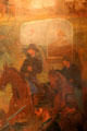 Detail of First Vermont Brigade at Battle of Cedar Creek painting in reception room at Vermont State House. Montpelier, VT.