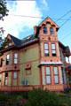 Shingle-style Victorian heritage house on Main St. Montpelier, VT.