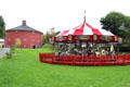 Round barn & Carousel at Shelburne Museum. Shelburne, VT.