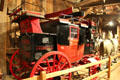 Liberty road coach by Million et Guiet of Paris, France used in New York at Shelburne Museum. Shelburne, VT.