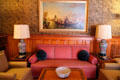 Parlor sitting area at Marsh-Billings-Rockefeller Mansion. Woodstock, VT.