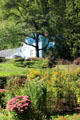 Garden of Marsh-Billings-Rockefeller Mansion. Woodstock, VT.