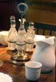 Cruet set & pitcher at Billings Farm & Museum. Woodstock, VT.