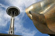 EMP|FSM & Space Needle at Seattle Center. Seattle, WA.