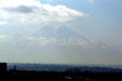 Mount Rainier seen from Space Needle. Seattle, WA.