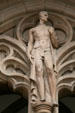 Statue of Inspiration over entrance of Suzzallo Library. Seattle, WA.