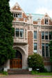 Entrance of Smith Hall of University of Washington. Seattle, WA.