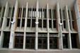 Main entrance of Meany Hall at University of Washington. Seattle, WA.