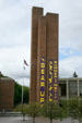 Campanile on Central Plaza at University of Washington. Seattle, WA.