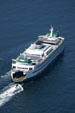 Ferry Tacoma on Elliott Bay. Seattle, WA.