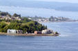 Houses & apartments of West Seattle peninsula. Seattle, WA.