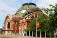 Streetside facade of Tacoma Union Station. Tacoma, WA.