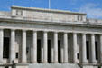 Temple of Justice entrance on Washington State Capitol Campus. Olympia, WA.