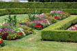 Sunken gardens of State of Washington on State Capitol Campus. Olympia, WA.