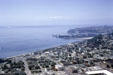1962-view of Seattle's waterfront northwest from Space Needle of Century 21 Exposition. Seattle, WA.