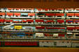 Collection of model circus trains at Circus World Museum. Baraboo, WI.