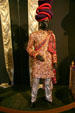 Costume for King Tusk for Ringling Brothers, Barnum & Bailey Circus pageant at Circus World Museum. Baraboo, WI.