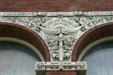 Sullivan scrollwork on side of Farmer's & Merchant's Union Bank. Columbus, WI.