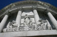 Statuary atop Wisconsin State Capitol. Madison, WI.
