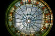 Skylight of Senate chamber of Wisconsin State Capitol. Madison, WI.