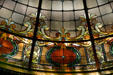 Detail of skylight of Senate chamber of Wisconsin State Capitol. Madison, WI.