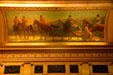 Native American transportation mural in GAR Memorial Hearing Room of Wisconsin State Capitol. Madison, WI.