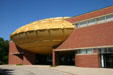 SC Johnson Golden Rondelle theater & center for guest relations, moved from New York World's Fair & built into new structure. Racine, WI.