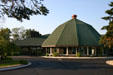 Round Barn Restaurant restored from heritage barn by associate of F.L. Wright. Spring Green, WI.