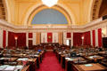 House of Delegates in the West Virginia State Capitol. Charleston, WV.