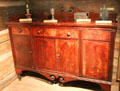 Sideboard in settlers' cabin at West Virginia State Museum. Charleston, WV.
