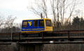 People mover between downtown & campus of University of West Virginia. Morgantown, WV.