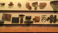 Timeline of Adena objects at Grave Creek Mound Museum. Moundsville, WV.