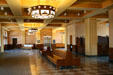Art Deco lobby of former Union Pacific Cheyenne depot. Cheyenne, WY.