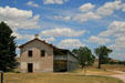 Cavalry barracks at Fort Laramie National Historic Site. WY.